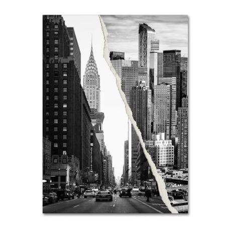 Trademark Fine Art Philippe Hugonnard 'Downtown City' Canvas Art, 18x24 PH0093-C1824GG
